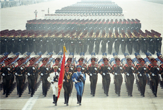 中国步兵:历次国庆阅兵步兵集锦(组图)