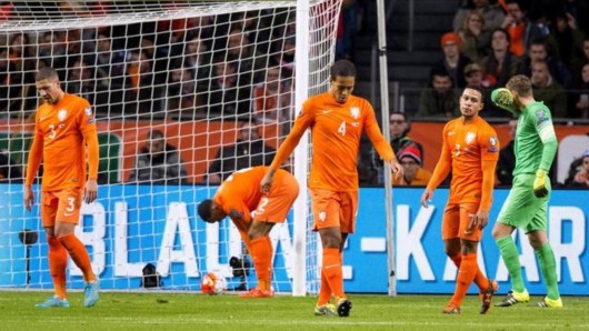 欧预赛:荷兰2-3负捷克出局无缘欧洲杯决赛圈【
