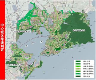 青島7條線劃定城市開發邊界 嚴格管控生態空間(圖)