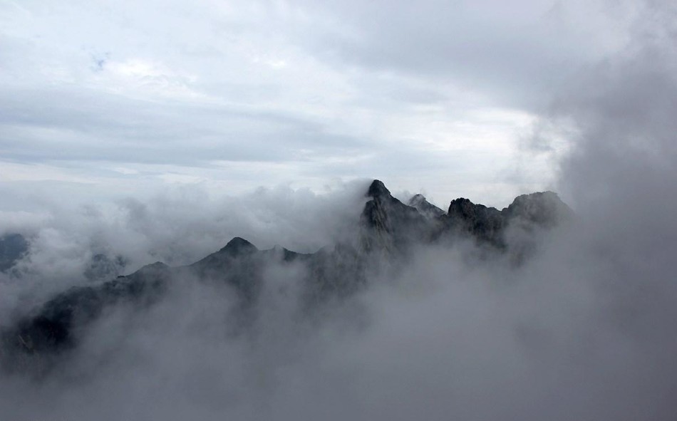 西岳华山 云雾缭绕（组图）