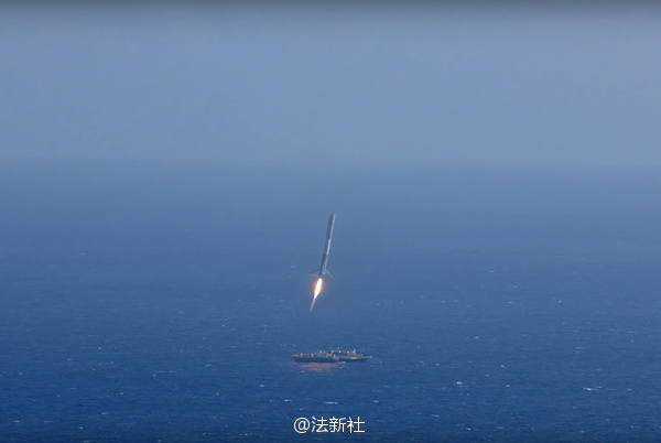 美SpaceX海上回收火箭失敗 現場糟糕的海況係失敗原因