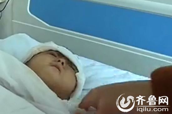 臨沂6歲怪病女孩病情惡化 大面積皮膚壞死將轉院北京(圖)