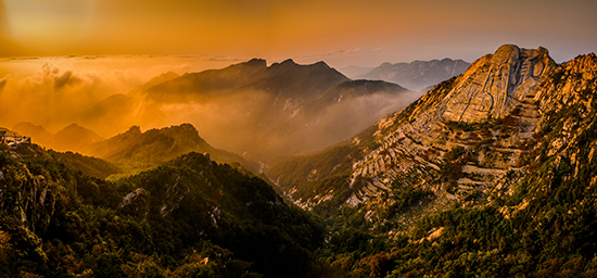 龜蒙景區 天然氧倉（組圖）