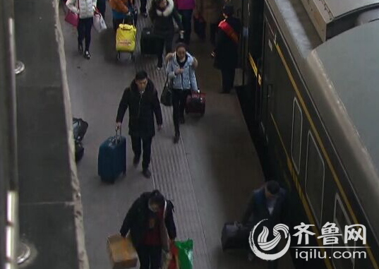 濟南鐵路局節日七天發送172.5萬人次 創春運以來新高