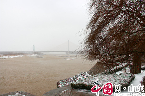 濱州：新春瑞雪灑長河