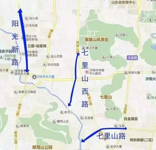 濟南順河高架南延17日開工 附權威繞行方案(圖)