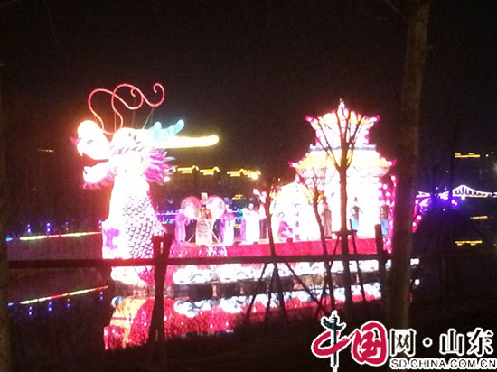 濱州元宵燈會開幕：逛燈會賞花燈品年味兒中的傳統文化(圖)