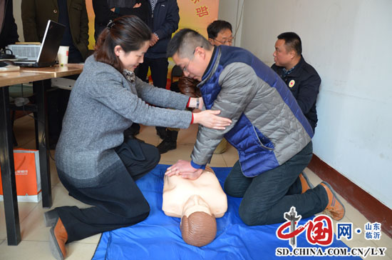 临沂红会举办首期“生命救护公益培训班”巩固活动