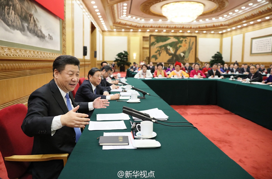 【聚焦2016全国两会】习近平：民有所想所求 就要为他们服务