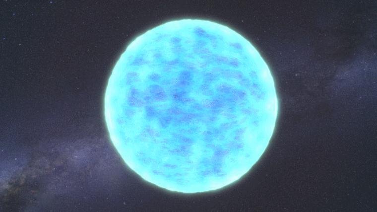 恒星爆炸画面捕捉 12亿光年以外的恒星爆炸持续20分钟（组图）
