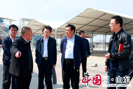 濱州經濟技術開發區：姚和民調度國際會展中心整改工作