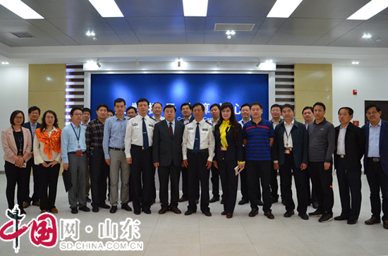 山東省委黨校學員蒞臨濟南市公安局參觀考察並指導工作