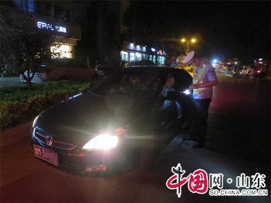 濱州惠民交警大隊開展“5.19”交通違法行為集中整治統一行動