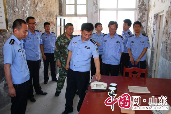滨州北海公安分局组织全体党员参观“渤海第一哨”