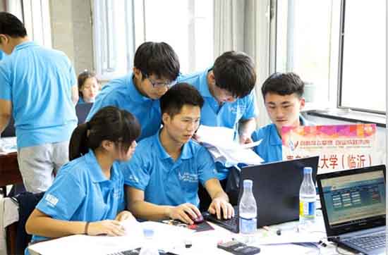山东大学生沙盘模拟经营大赛在临沂校区开赛