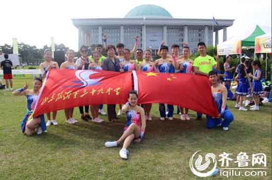 臨沂市三十九中榮獲國際啦啦操公開賽亞軍