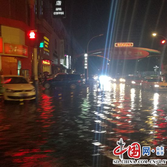 臨沂昨夜突降大雨 今日局部地區有陣雨