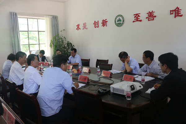 山东271教育集团对云南昌乐实验中学进行工作标准落实巡查