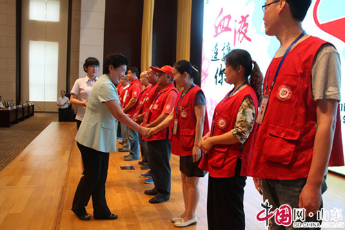 淄博市6▪14世界献血者日宣传活动举行