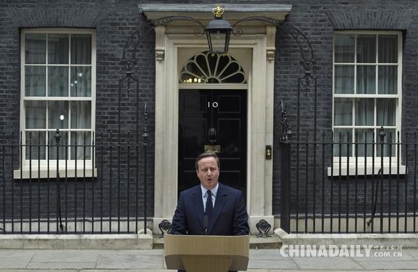 英國脫歐成功 首相卡梅倫將辭職（組圖）