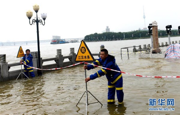 长江监利至南京干流水位全线超警戒