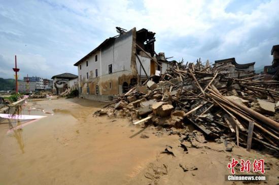 颱風尼伯特重創福建閩清 官方稱已造成60人死亡