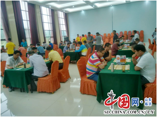 临沂市第六届运动会普通组象棋比赛开幕