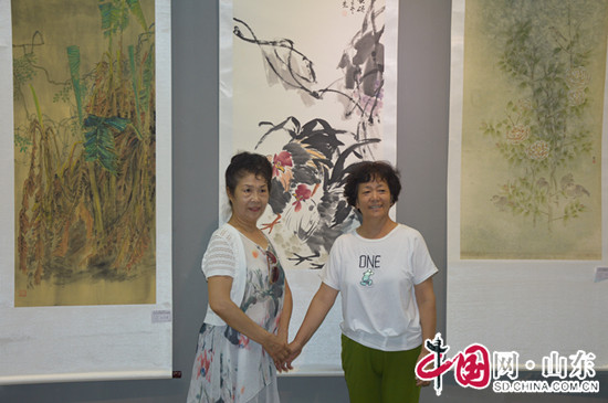 淄博市举办庆“八一”军民书画摄影作品联展