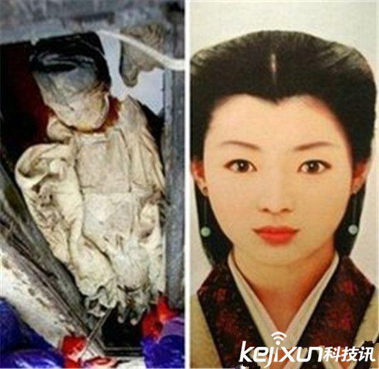 震惊沉睡4000年楼兰美女复原照曝光温柔漂亮气质非凡组图