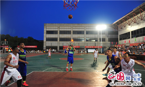 仙河地区篮球邀请赛拉开战幕（图）