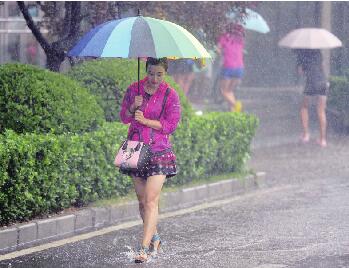 濟南局部地區今天還會有暴雨 昨日市區降雨量為69毫米