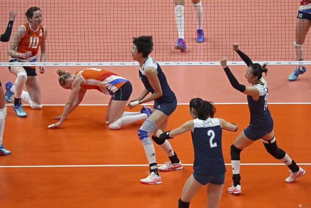 中國女排3-1戰勝荷蘭 晉級決賽
