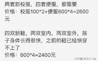 小学生11万天价开学清单曝光 各种培训班就能帮孩子成才吗？（组图）