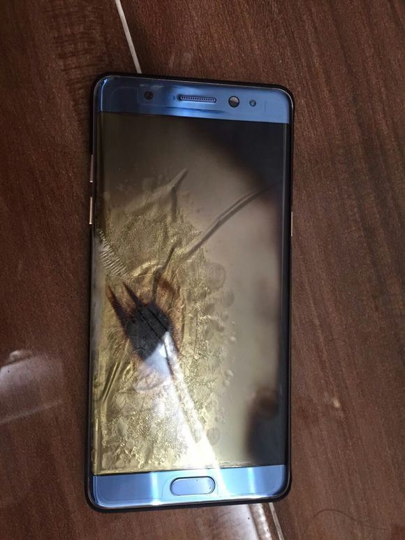 網曝國行版note7爆炸 三星被約談後啟動國內召回(圖)