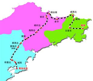 青煙威榮城際鐵路開通在即 附車次時刻表(圖)