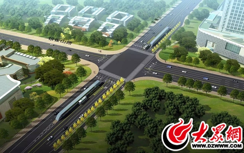 临沂BRT工程第一阶段已完成 预计年底前通车（图）