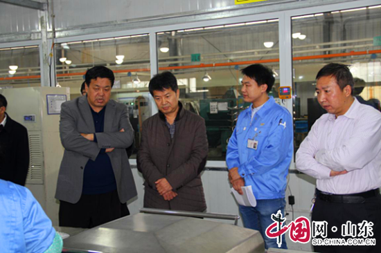 山东省调研组到滨州经济技术开发区调研安全生产工作