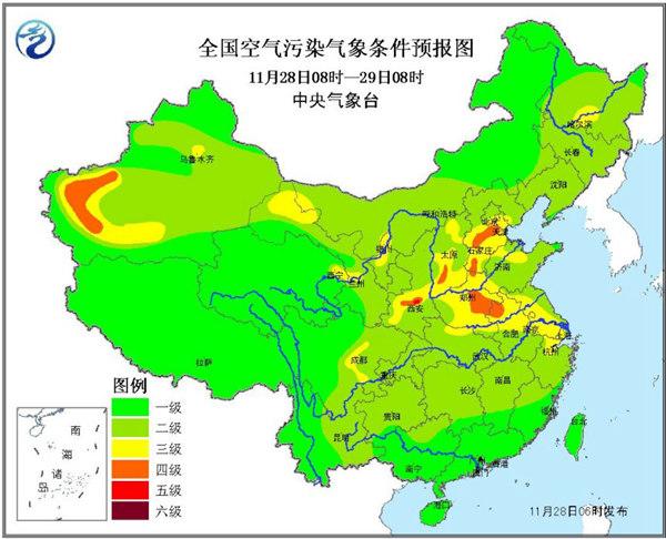 華北黃淮霾又起 全國大部雨雪暫歇