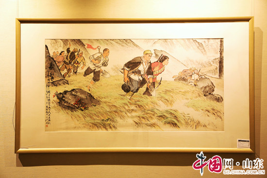 滨州：齐鲁三师中国画作品展今日开幕