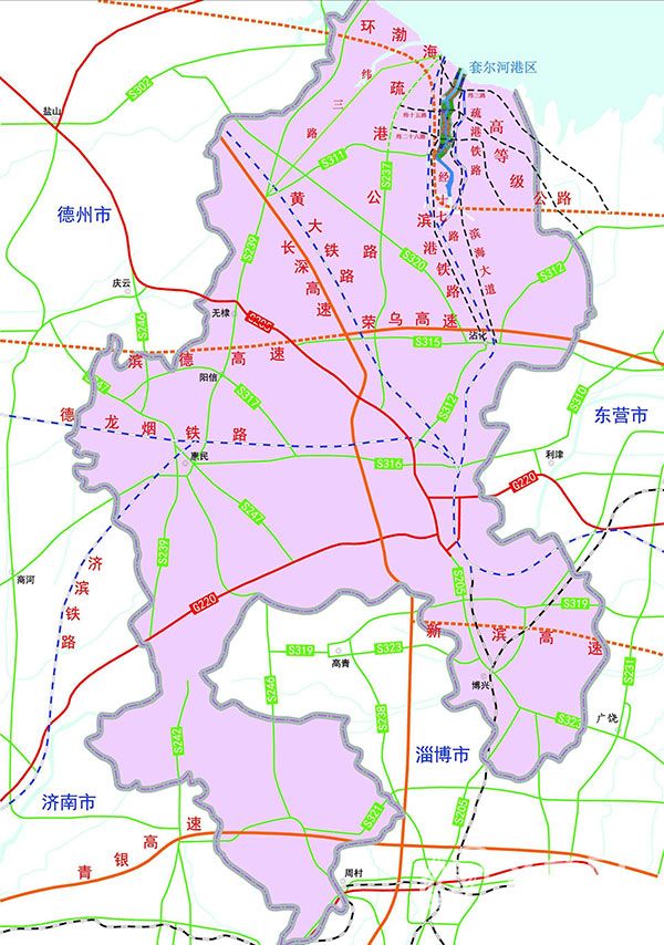 濱州港套爾河港區總體規劃獲省政府批復