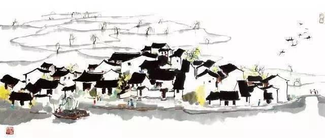 杭州農村回遷房驚呆網友：簡直住進吳冠中的畫裏