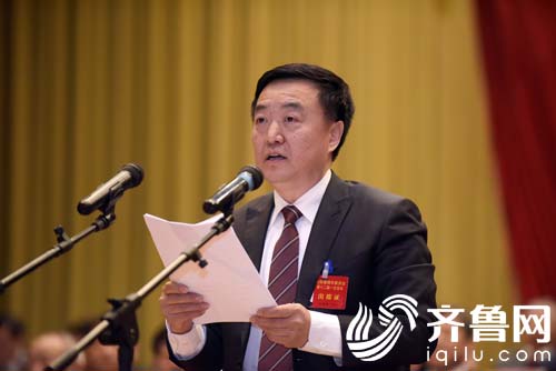 【齐鲁网】政协第十二届淄博市委员会主席丛锡钢在闭幕大会上讲话