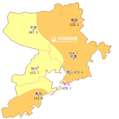 青島公佈上個冬季氣象大數據：降水多 氣溫高