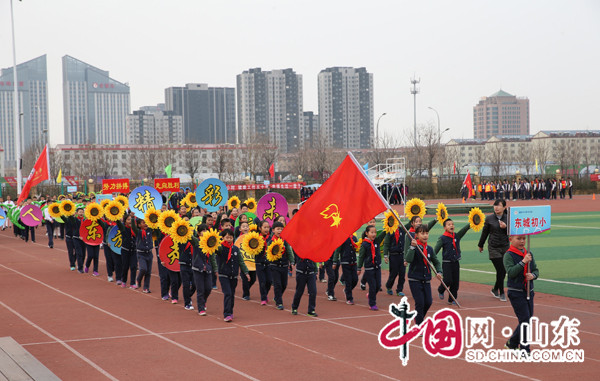 寿光世纪教育集团举行2017年春季田径运动会（图）