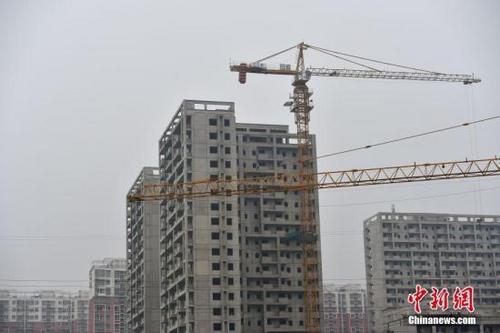 北京郭公莊一期正在建設中的公租房項目。中新網記者 金碩 攝