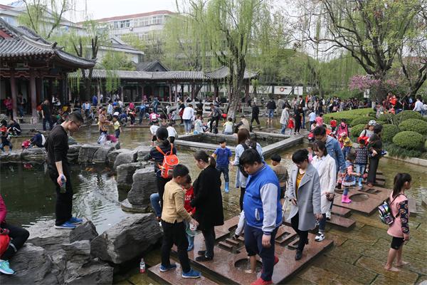 清明假期濟南各公園景區共吸引110余萬省內外遊客
