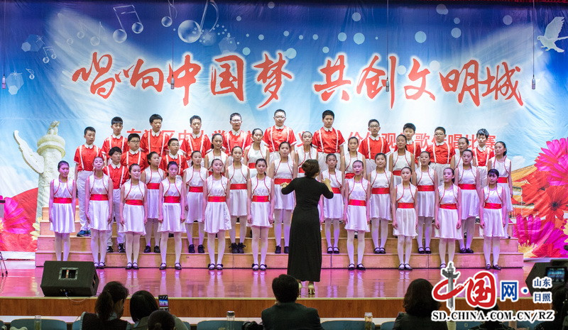 日照市外國語學校中小學生合唱團榮獲桂冠