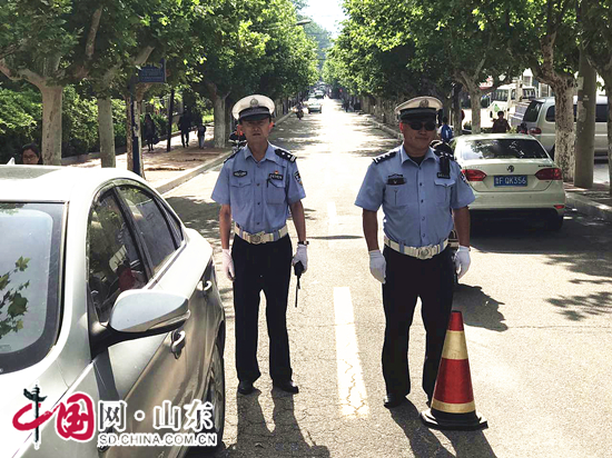 煙臺市招遠交警圓滿完成高考安保任務（組圖）