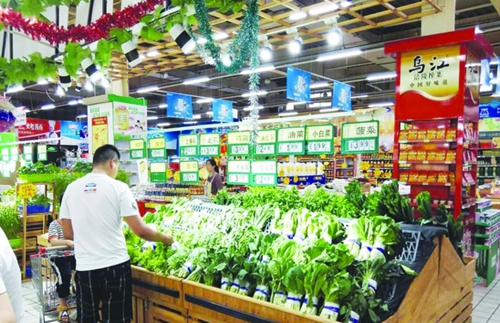 臨沂蔬菜價格上漲 葉類菜平均一斤漲一塊錢