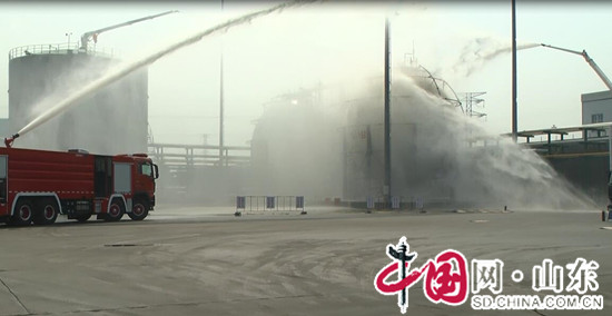 濱州：舉行危險化學品泄漏事故應急救援演戲活動（組圖）
